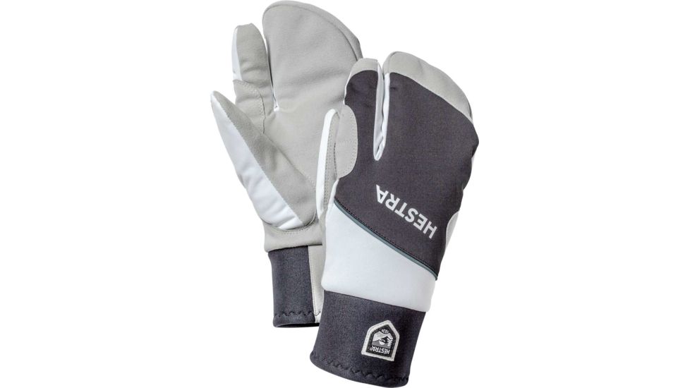 Hestra 3-Finger Comfort Tracker - Mens-Black/Off White-10