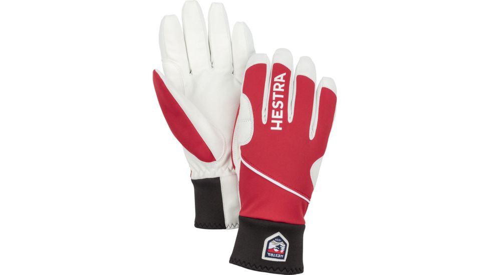 Hestra 3-Finger Comfort Tracker - Mens-Red/Red-6