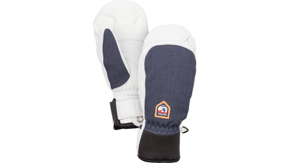 Hestra Amy Leather Patrol Mitt - Mens-Navy-7