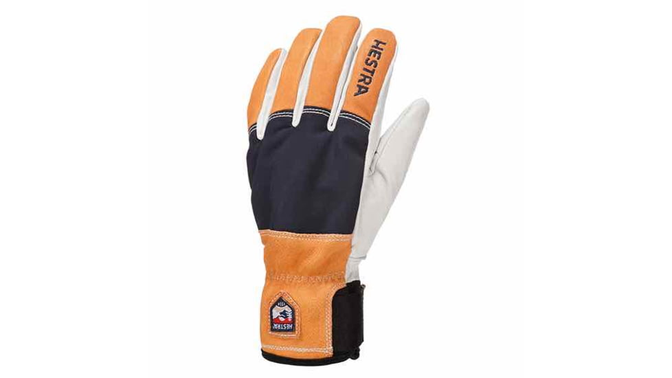 Hestra Army Leather Abisko Glove, Black, 7, 30770-Black-7