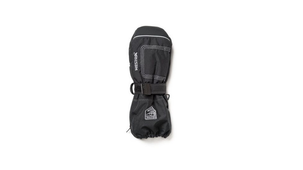Baby Zip Long Mitts - Kids-Black/Black-2