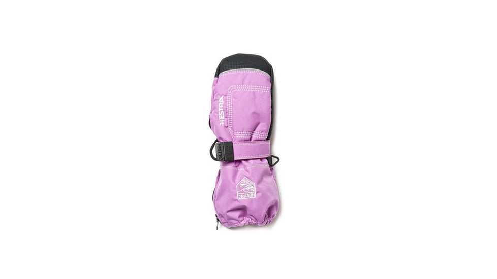 Baby Zip Long Mitts - Kids-Pink-3