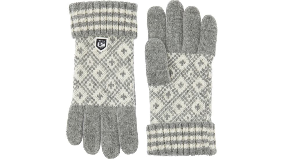 Hestra Fryken Glove - Women's, Grey/Offwhite, 6, 63780-350020-06