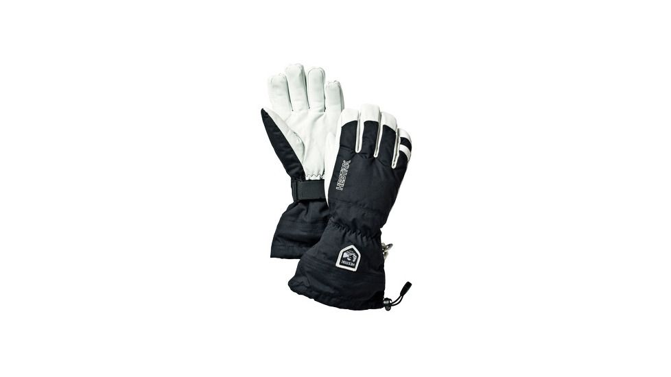 Hestra Heli Gloves Clearance - Men's - Black 7