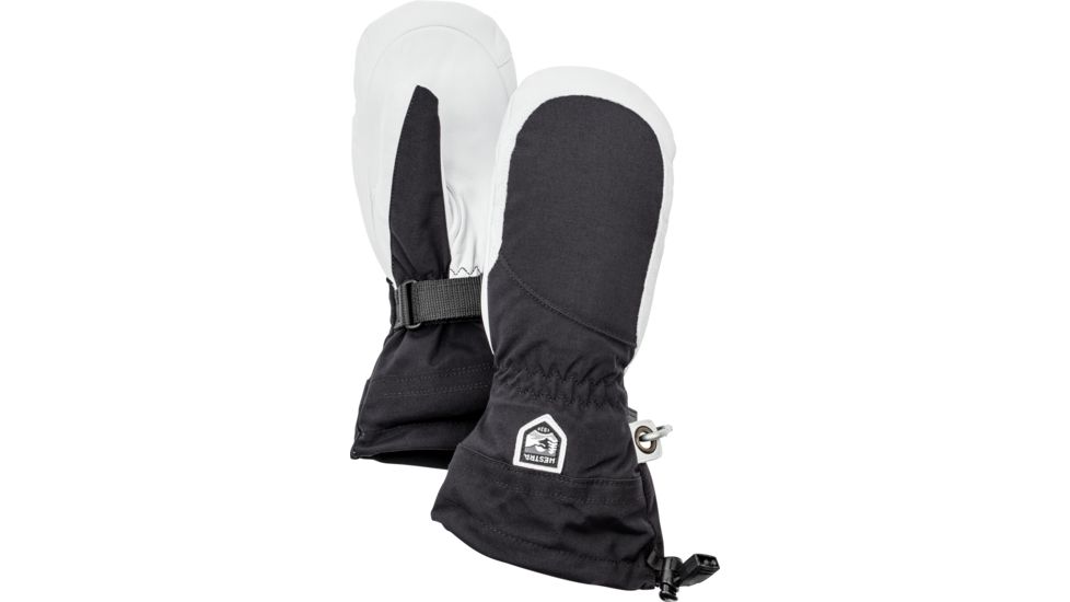 Hestra Heli Mitt - Womens-Black/Off White-5