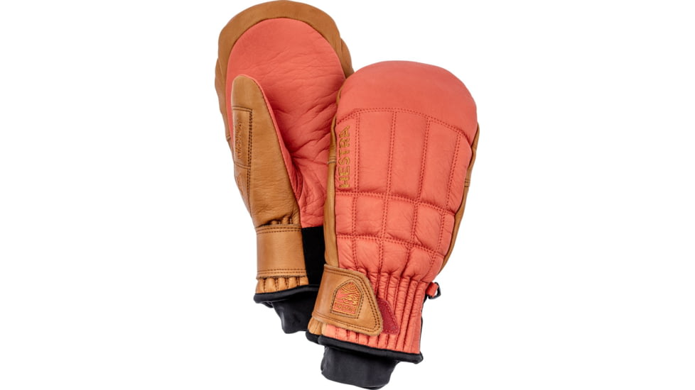 Hestra Henrik Windstedt Pro Mitt - Men's-Flame Red/Cork-7