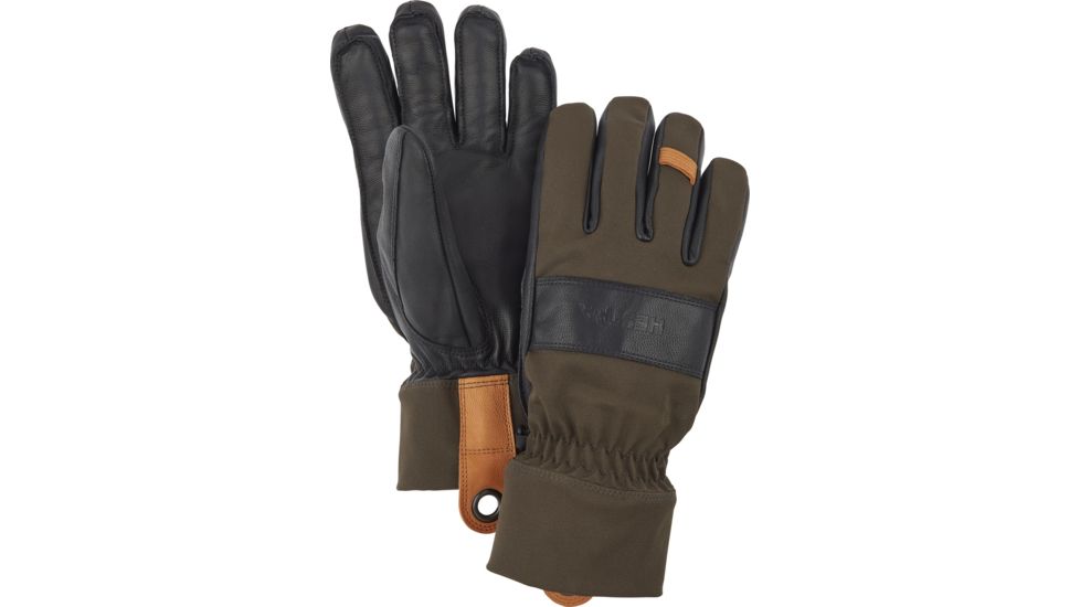 Hestra Highland Glove 5 Finger Glove, Dark Forest, 10, 31220-861-10