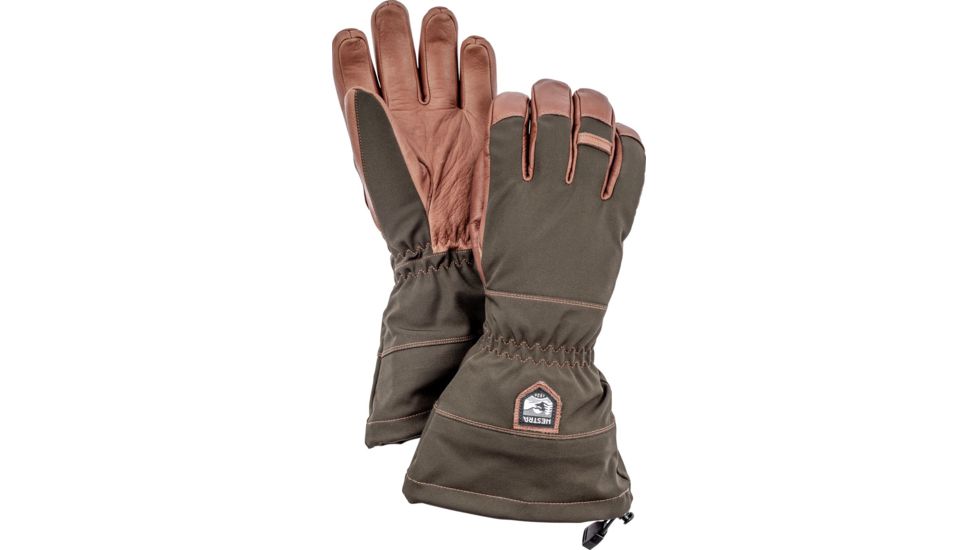 Hestra Hunters Gauntlet CZone 5 Finger Glove - Unisex, Dark forest, 6, 38600-861-06