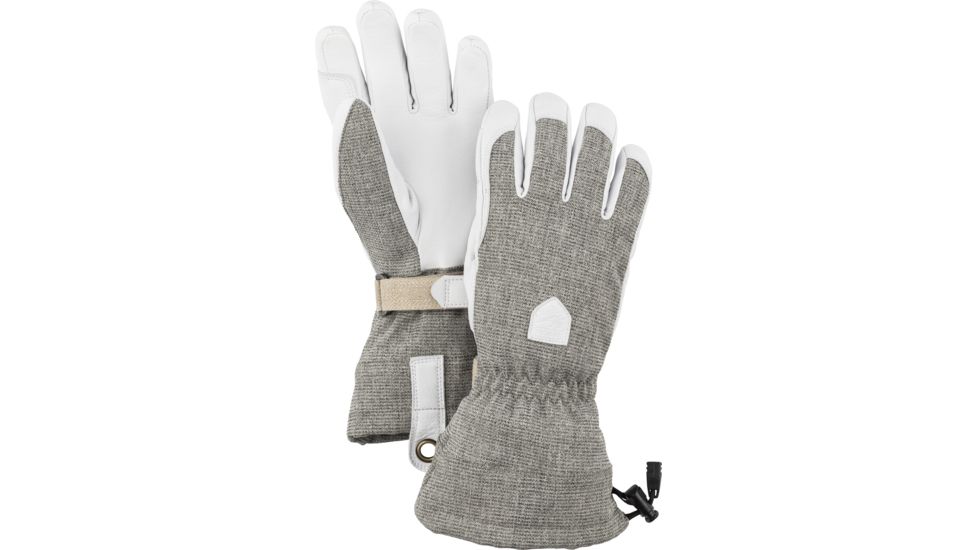 Hestra Patrol Gauntlet Glove - Womens, Light grey, 9, 30600-320-09