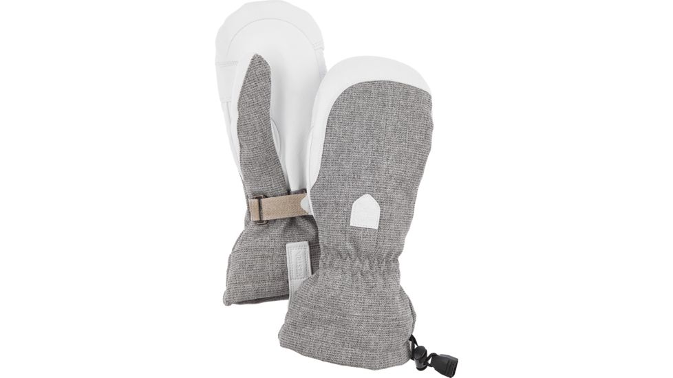 Hestra Patrol Gauntlet Mittens - Women's, Light grey, 06, 30601-320-06