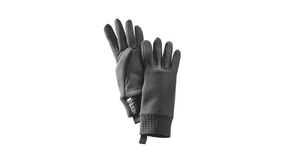 Hestra Polartec Power Dry Waffled Liners - Men's-Black-6