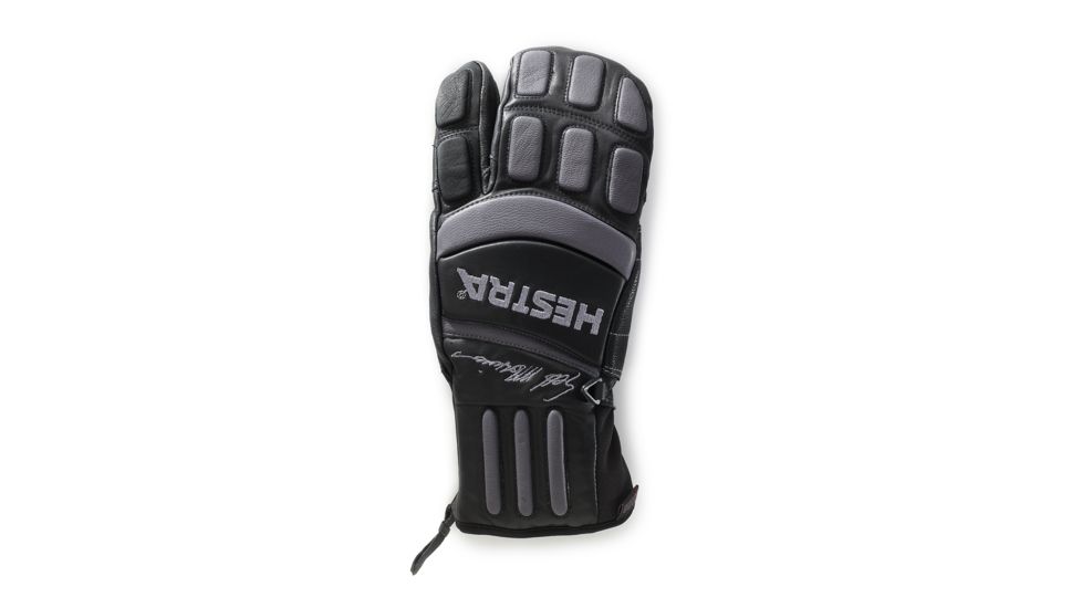 Hestra Seth Morrison 3-Finger Pro Glove Clearance - Men's-Black/Gray-8