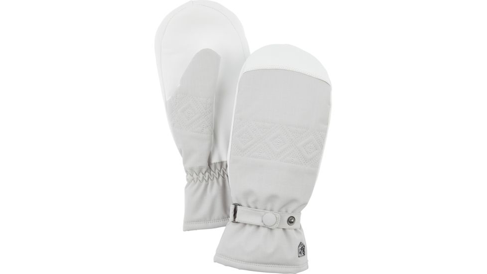 Hestra Swisswool Inverno Mittens - Women's, Pale grey, 06, 31021-310-06
