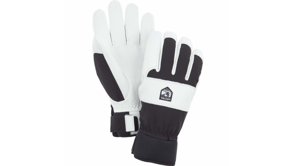 Hestra Vernum Spring Glove - Unisex, Black/Off White, 6, 31550-100020-06