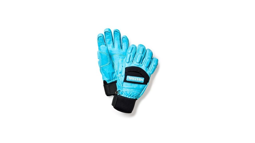 Hestra Vertical Cut Freeride Gloves-5-Turquoise