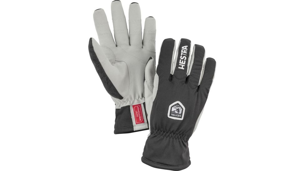 Hestra Windstopper Ergo Grip Touring 5 Finger Glove - Unisex, Black, 06, 37110-100-06