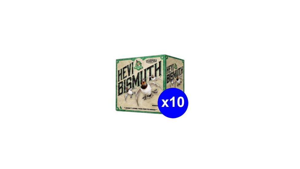 HEVI-Shot HEVI-BISMUTH WATERFOWL 20 Gauge 1 1/8 oz 3in #6 Centerfire Shotgun Ammo, 250 Rounds