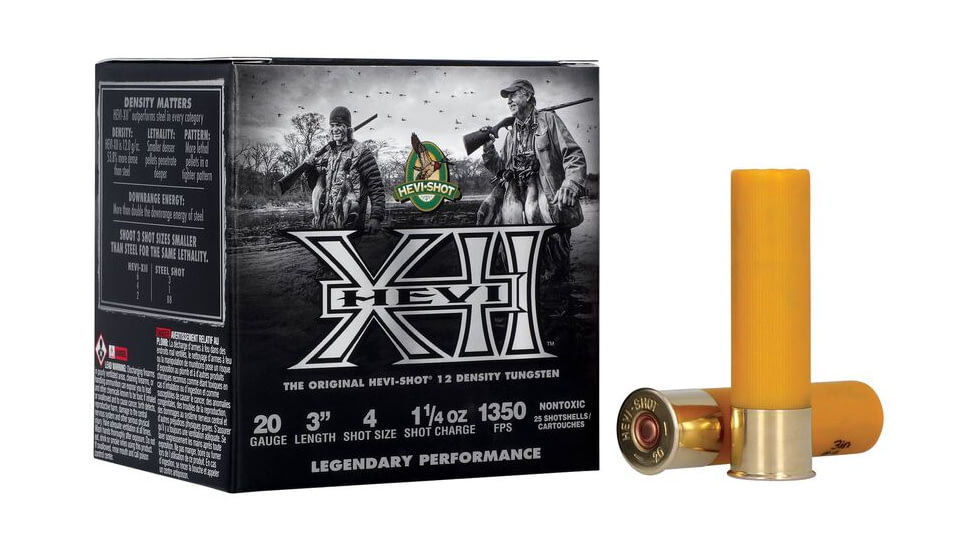 HEVI-Shot HEVI-XII 20 Gauge 3 1 1/4oz Shotgun Ammunition