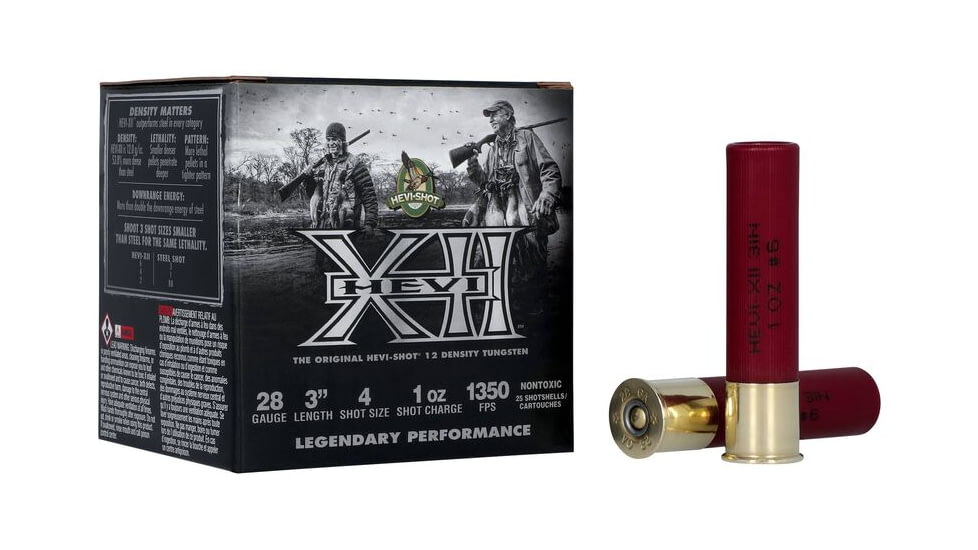 HEVI-Shot HEVI-XII 28 Gauge 3 1oz Shotgun Ammunition