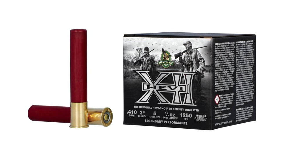 HEVI-Shot HEVI-XII .410 Gauge 1/2oz 3 Shotgun Ammunition