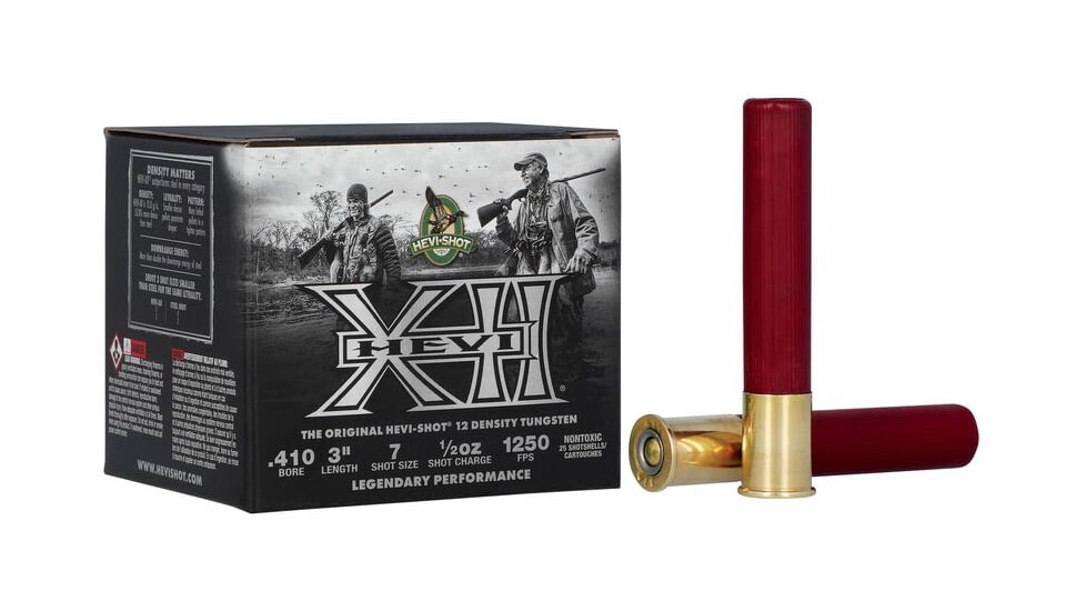 HEVI-Shot HEVI-XII .410 Gauge 1/2oz 3 Shotgun Ammunition