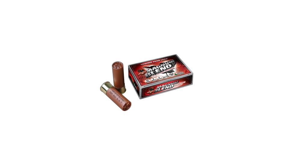 HEVI-Shot Magnum Blend 20 Gauge 1 1/4oz 3in #5,6,7 Centerfire Shotgun Ammo, 5 Rounds, HS567