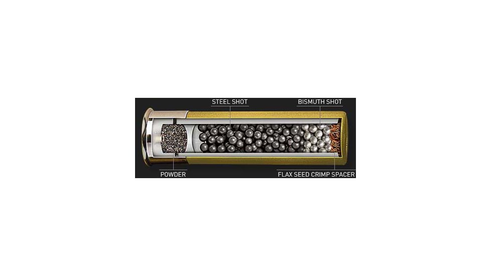 HEVI-Shot Hevi-Hammer 12 Gauge 1 1/2 oz 3 1/2in Centerfire Shotgun Ammo, 25 Rounds, 28302