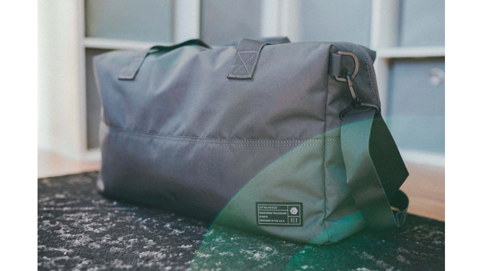 Hex Aspect Collection Duffel, Grey, One Size, HX2012-GY