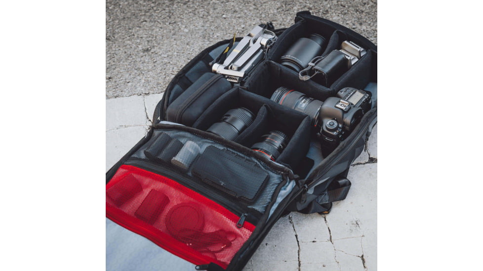Hex Ranger Clamshell Dslr Backpack, Gray Camo, HX2468-GYCM