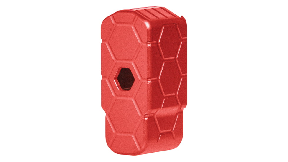 Hexmag AR-15 5-Rounds Pistol Magazine Extension, Red, HXBP5AR15RED-5RD