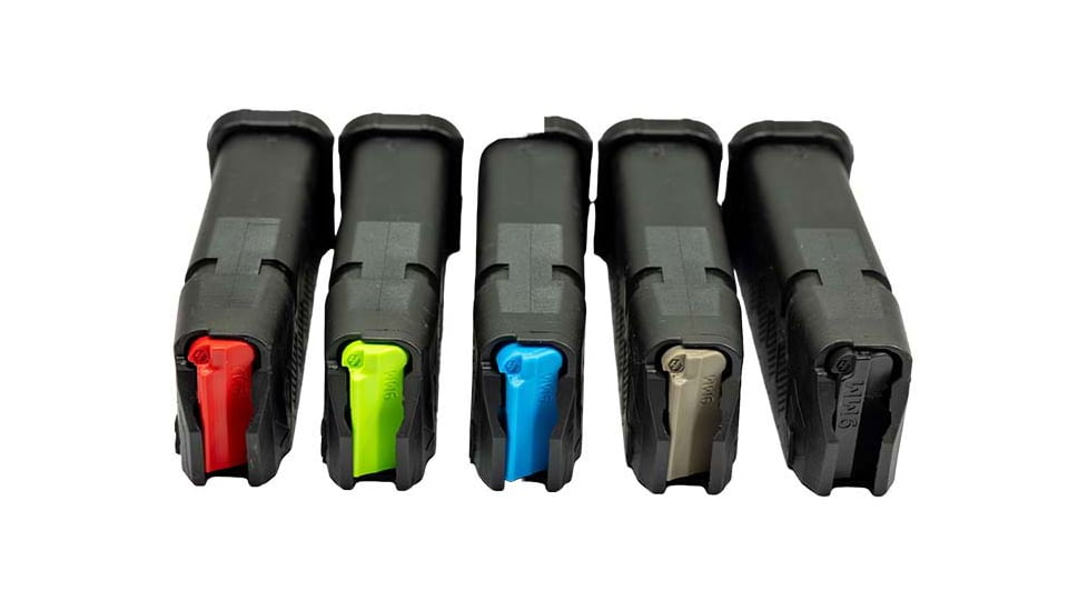 Hexmag Glock 17 Magazine Parts, 4 Pack, Green, HXID4-GLK17-GRN