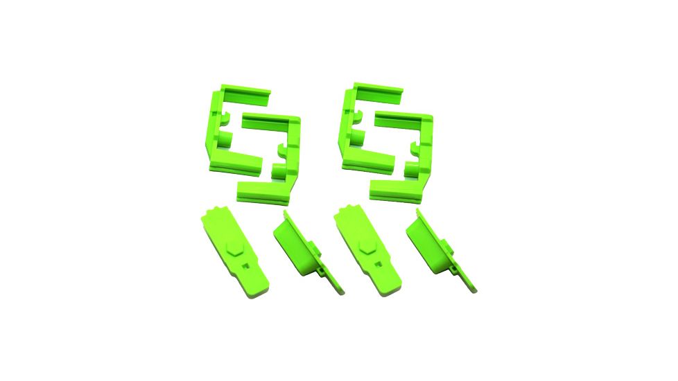 Hexmag AR15 HexID Color ID System, 4 Pack, Green, HXID4-AR15-GRN