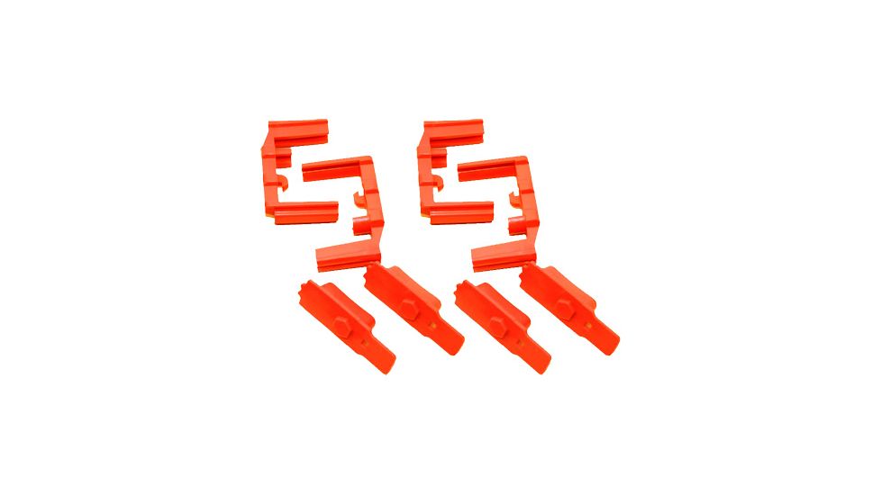 Hexmag AR15 HexID Color ID System, 4 Pack, Red, HXID4-AR15-RED