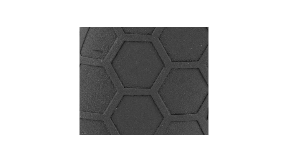 Hexmag HEXTACBLK Hexmag Tactical Deluxe Grip AR15/AR10 Black Rubber