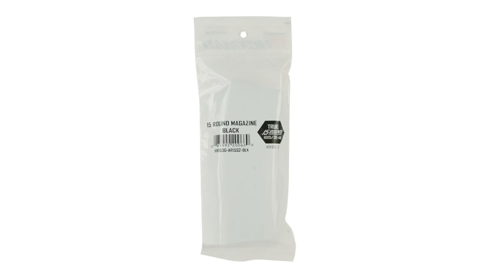 Hexmag Rifle Magazine, Series 2 AR-15 5.56x45 15 Rounds, Black, HX1530-AR15S2-BLK-15RD