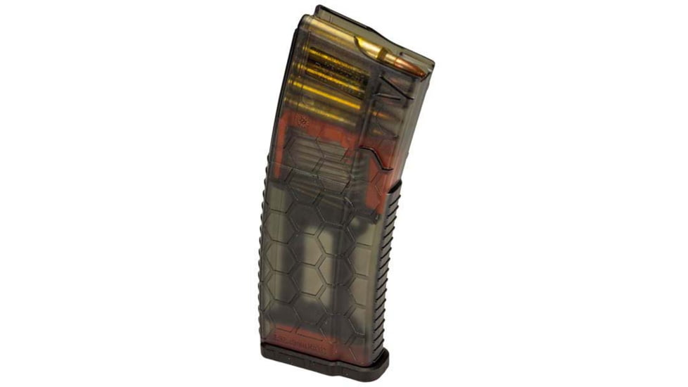 Hexmag Series 2 AR-15 5.56x45 10 Rounds Rifle Magazine, Smoke, 10, HX1030-AR15S2-SMK