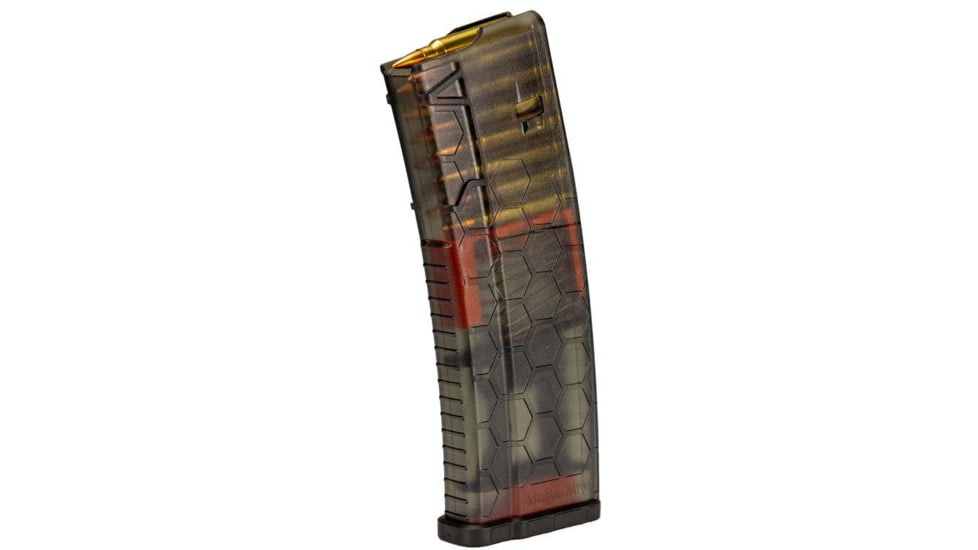 Hexmag Series 2 AR-15 5.56x45 15 Round Rifle Magazine, Smoke, 15, HX1530-AR15S2-SMK