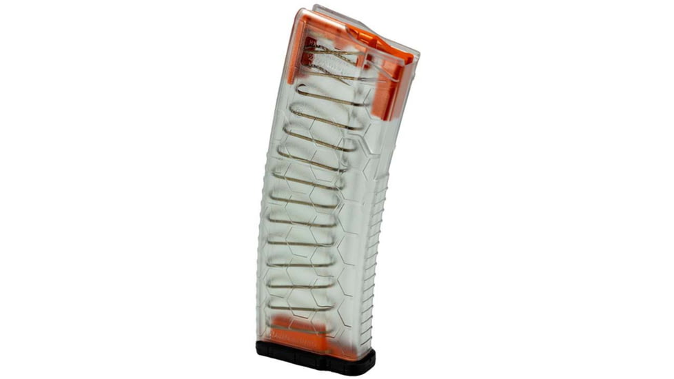 Hexmag Series 2 AR-15 5.56x45 30 Round Rifle Magazine, Clear, 30, HX30-AR15S2-CLR