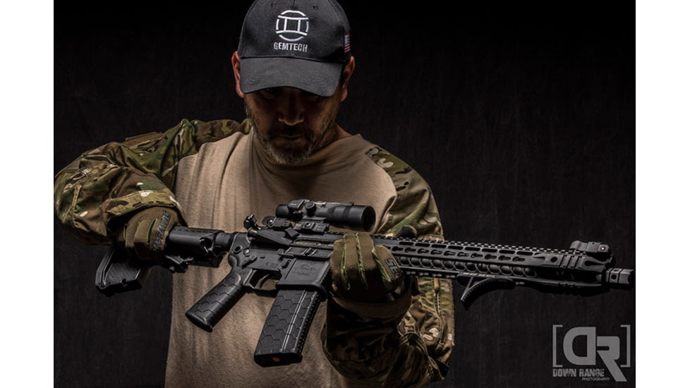 Hexmag Series 2 AR-15 5.56x45 30 Round Rifle Magazine, Black, 30, HX30-AR15S2-BLK