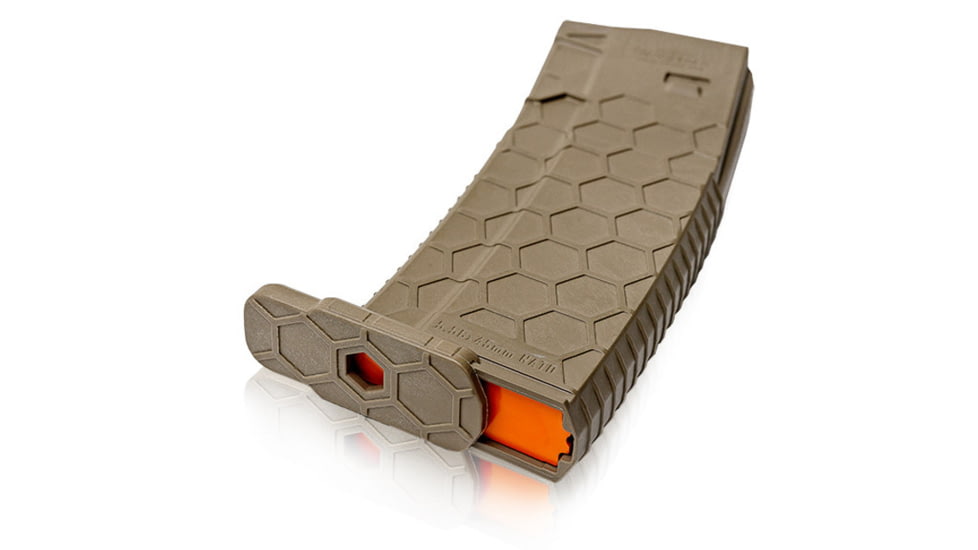 Hexmag Series 2 AR-15 5.56x45 30 Round Rifle Magazine, FDE, 30, HX30-AR15S2-FDE