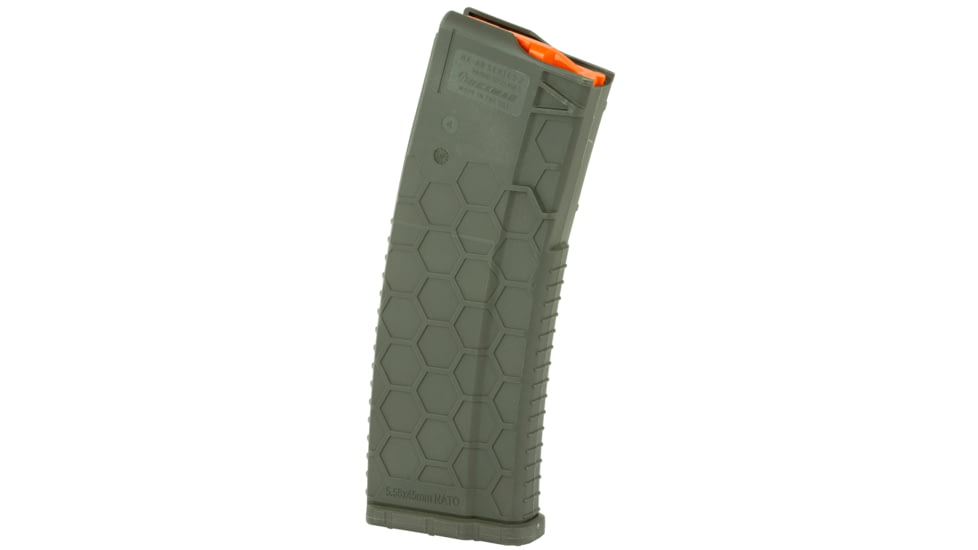 Hexmag Series 2 Rifle Magazine, AR-15, 5.56x45, 30 Rounds, Olive Drab, HX30-AR15S2-ODG-30RD