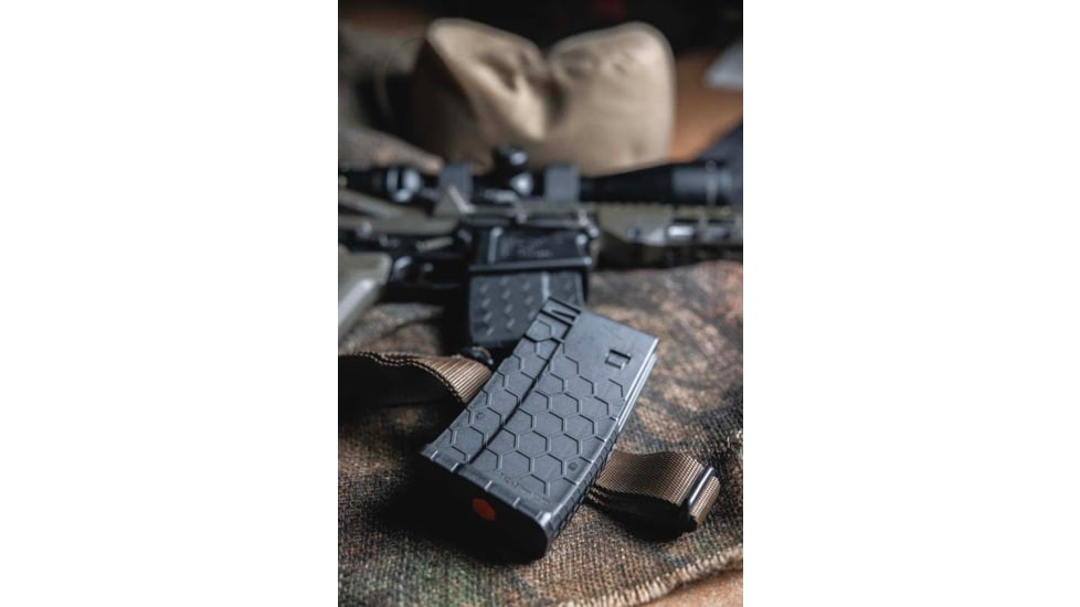 Hexmag SR-25/AR-10 .308Win 20 Round Rifle Magazine, Black, 20, HX20-SR25-BLK