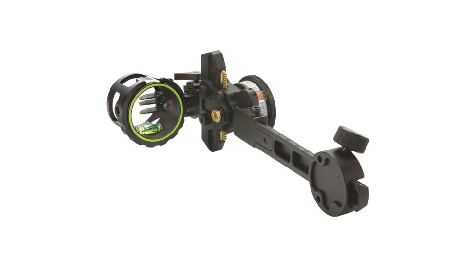 HHA Sports Optimizer King Pin Sight Tournament 3510 3 Pin .010 / Left Hand, Black, TE-3510 LH