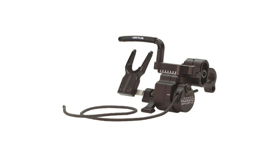 HHA Sports Virtus Fall Away Rest Left Hand, Black, VR-22 LH