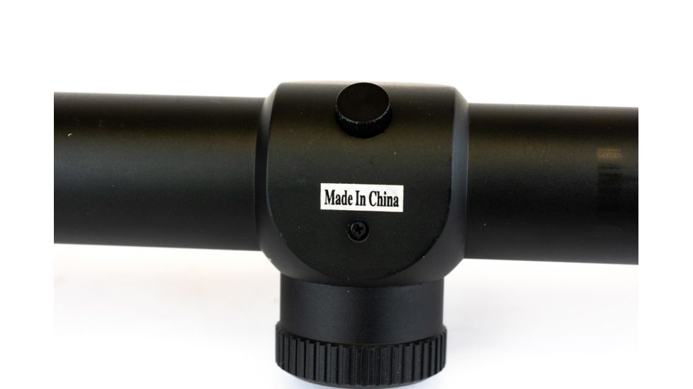 Hi-Lux 1-4x24mm Rifle Scope w/ 30mm Main Tube, with Green Illuminated CMR4 Ranging Reticle