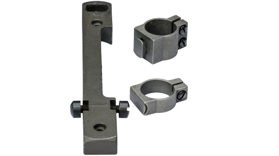 Hi-Lux 2.5X 3/4inch Steel Tube Sniper Scope Mount Set, Matte Black, M73MT