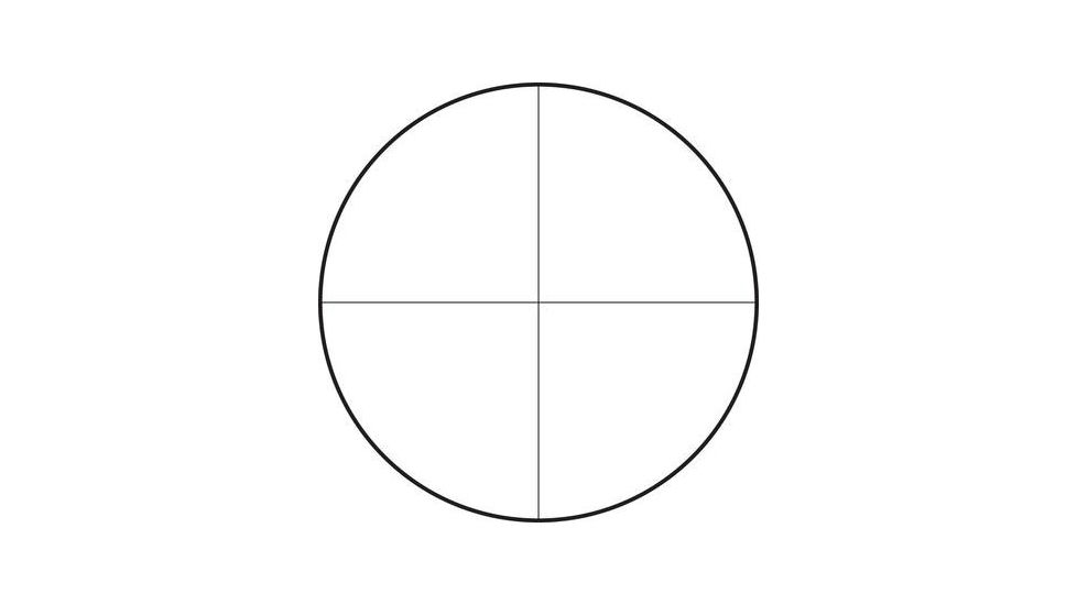Hi-Lux 3/4 in 3x17 Malcom Telescopic Short Rifle Scope, 17-inch w/ Mount M334151
