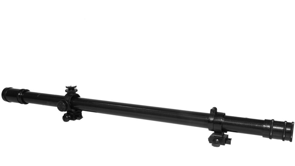 Hi-Lux 3/4 in 3x17 Malcom Telescopic Short Rifle Scope, 17-inch w/ Mount M334151
