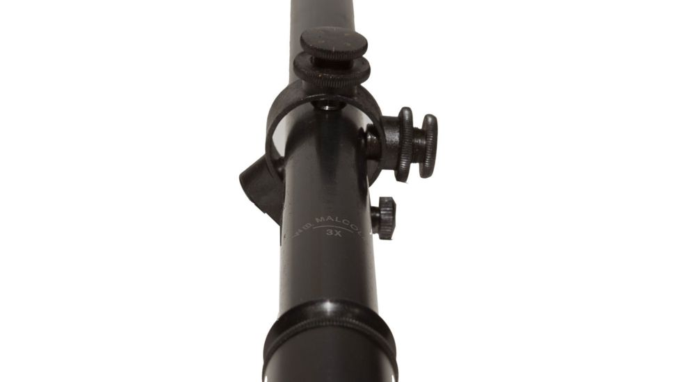 Hi-Lux 3/4 in 3x17 Malcom Telescopic Short Rifle Scope, 17-inch w/ Mount M334151