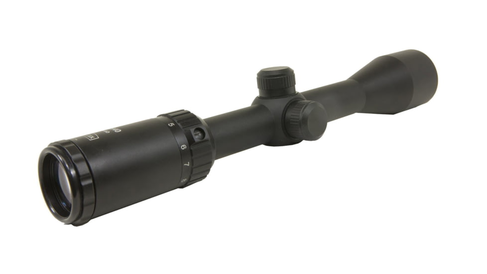 Hi-Lux Buck Country 3-9x40 1in. Rifle Scope, Black, 2-Plex Reticle, BC39X40